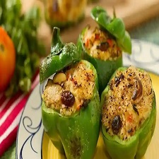 Capsicum With Paneer Filling